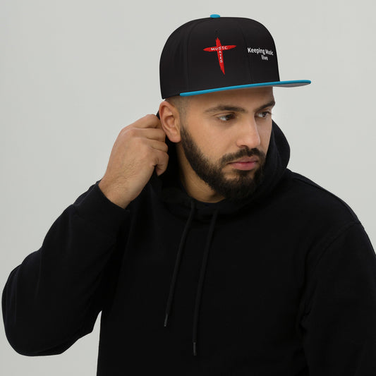 Snapback with this hardCORE hat - Music Saves