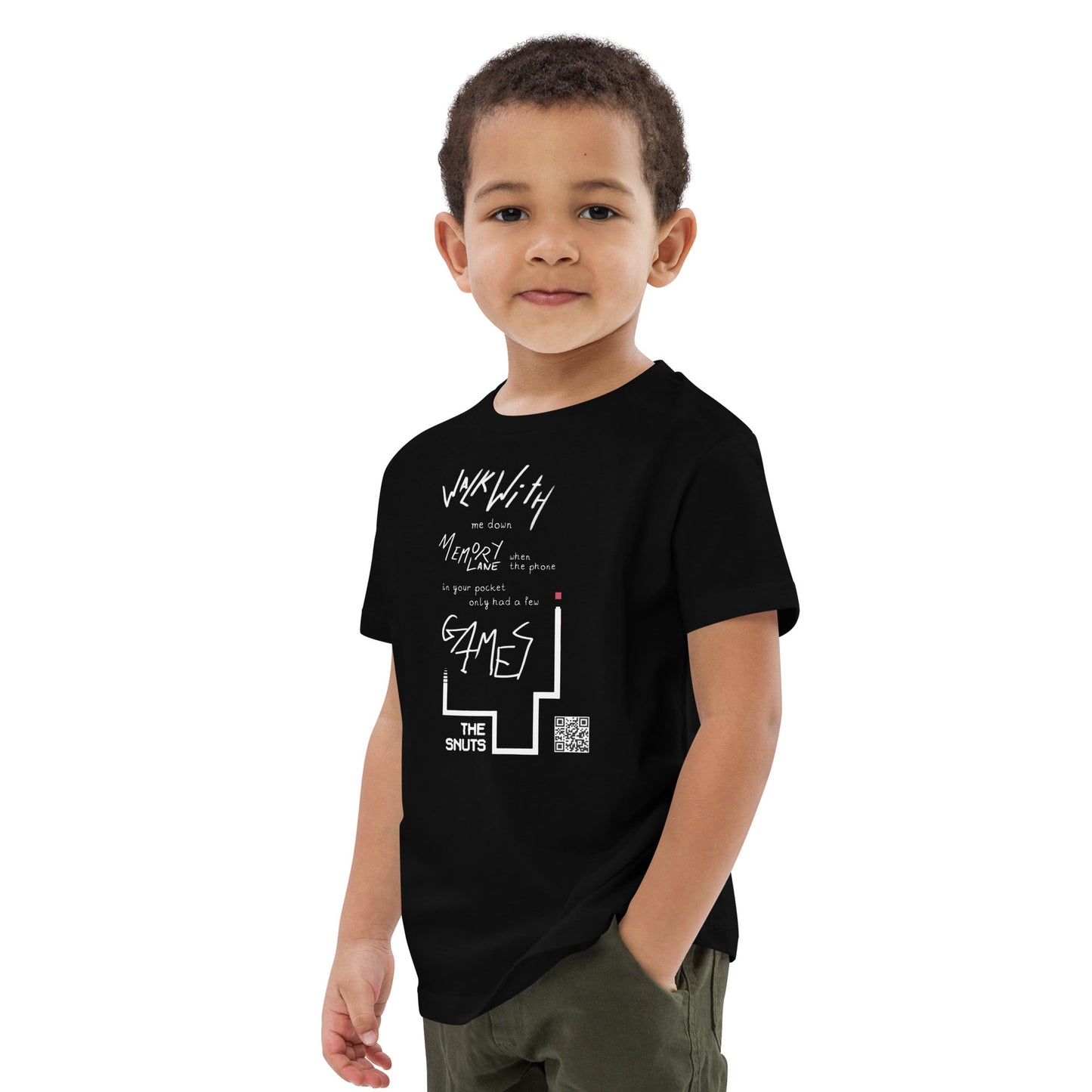 SNUTS - Walk with me - Zuckerpunch - Kids organic T-Shirt - Music Saves